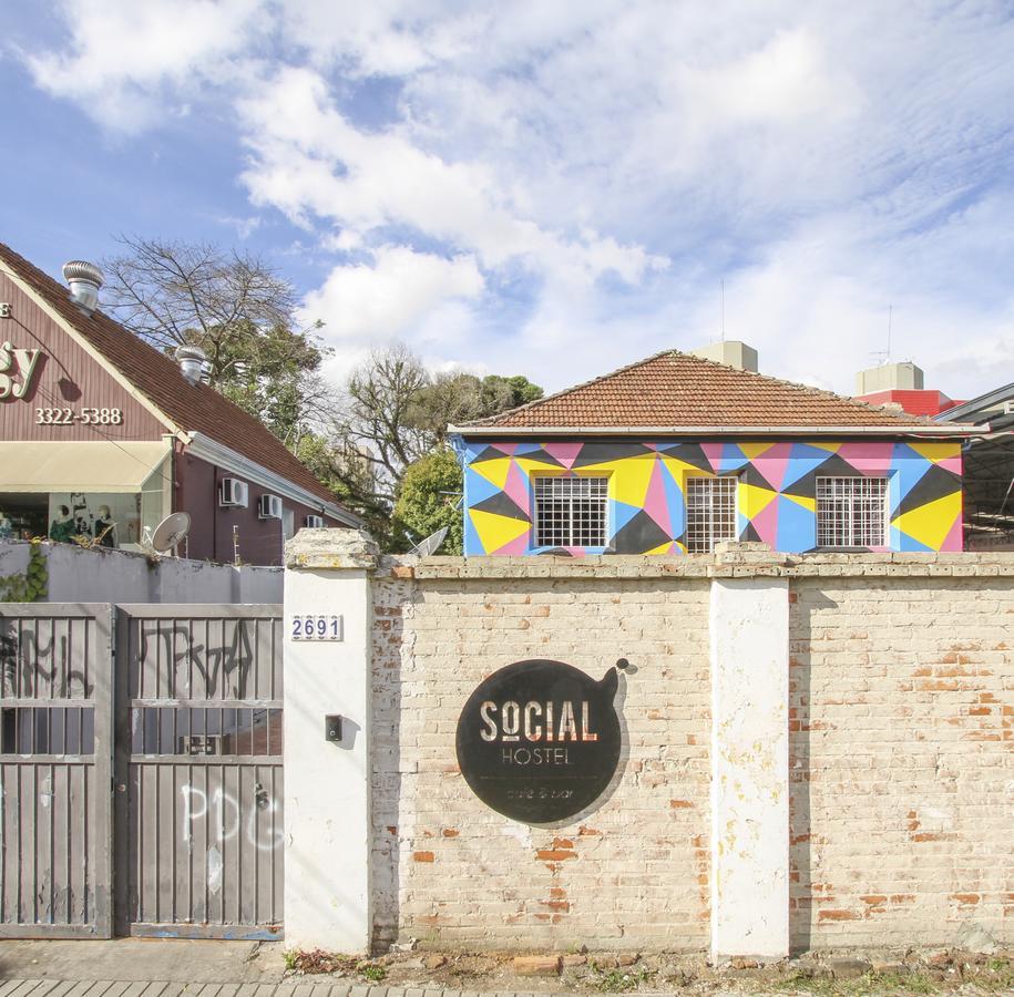 Social Hostel Cafe E Bar Curitiba Exterior foto